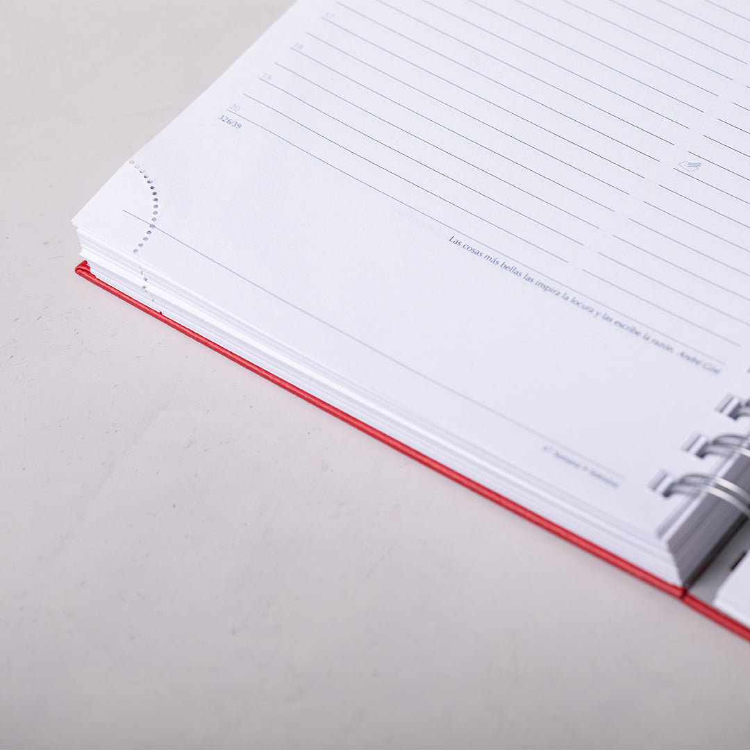 Agenda format b5 similicuir WAYRO avec marquagel