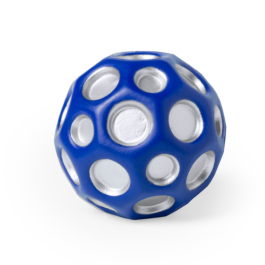 Balle antistress bleue personnalisable pour faire bondir votre marque