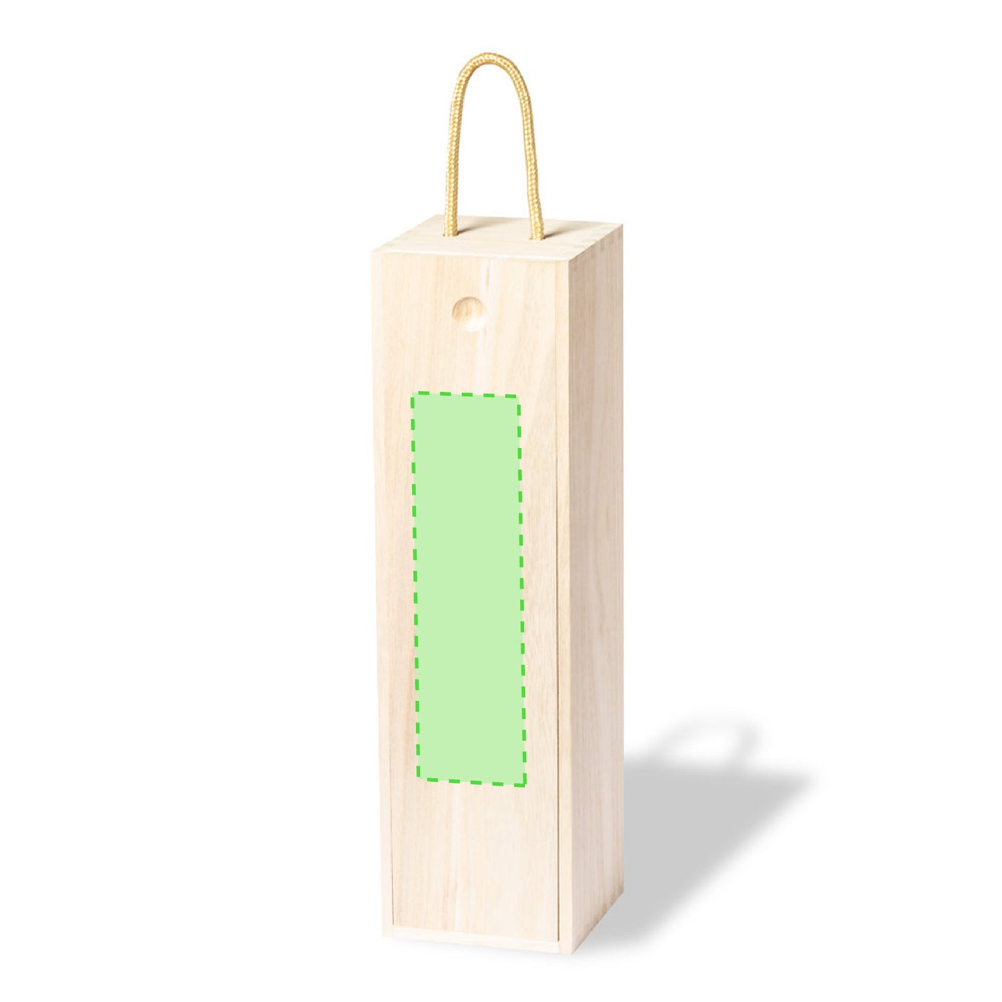 Boite de présentation 1 bouteille en bois GRIMBUR