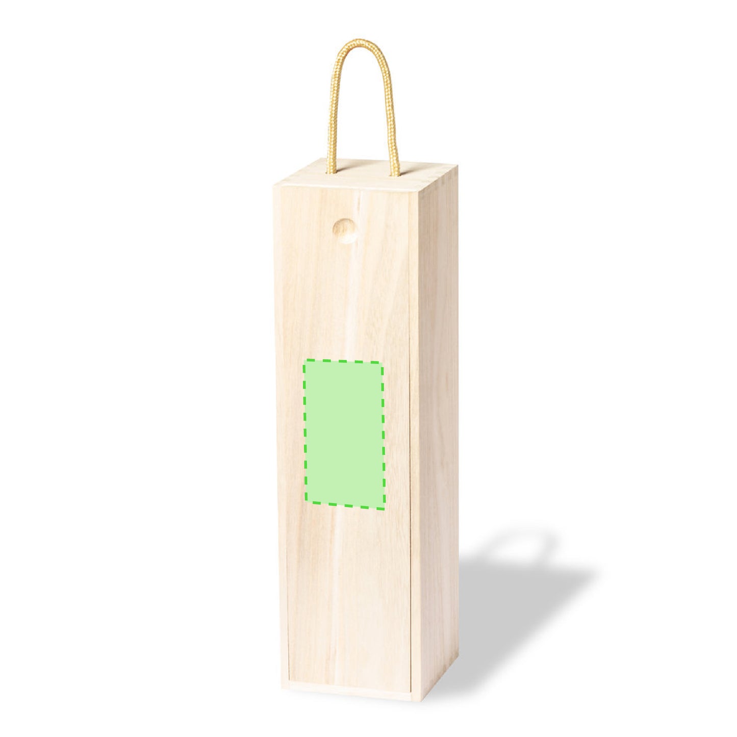 Boite de présentation 1 bouteille en bois GRIMBUR
