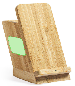 Stylo multifonction avec fonction sans fil 5w en bambou BLOXEM