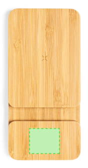 Power Bank de 5 000 mAh en bambou DRALIA
