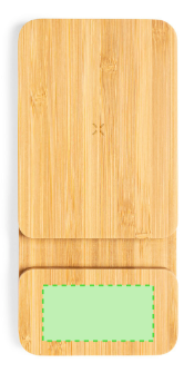 Power Bank de 5 000 mAh en bambou DRALIA