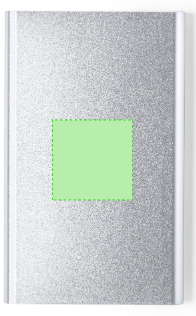 Power bank 2 200 mAh en aluminium BLAUS