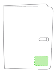 Porte documents, bloc de 20 feuilles en polyester et microfibre NECO