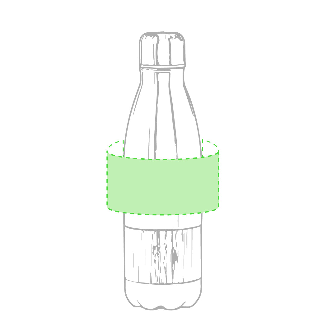 Gourde 750ml inoxydable finition mate bambou GUIVER