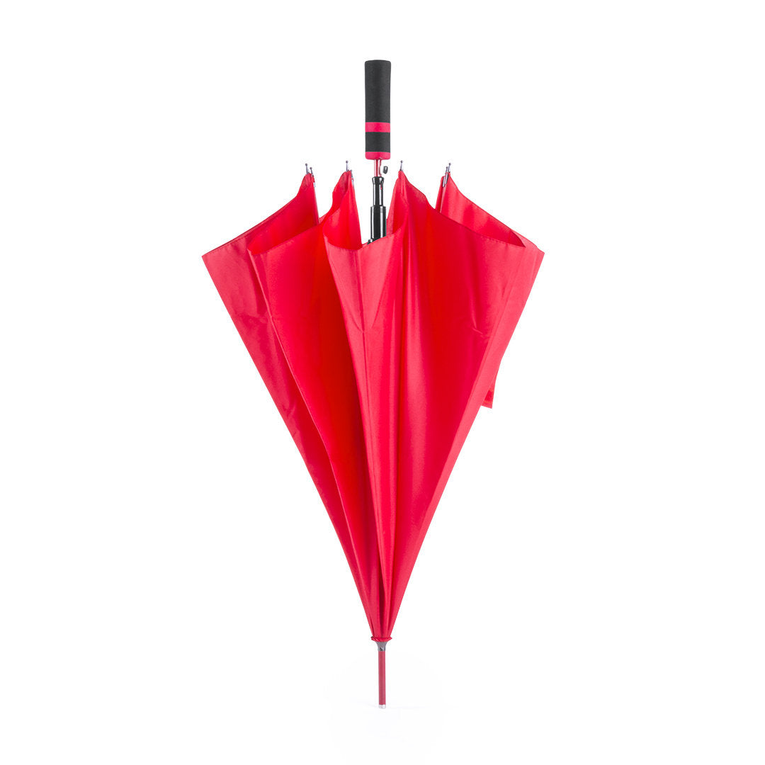 Parapluie avec ouverture automatique, anti-vent, poignée bicolore Eva.