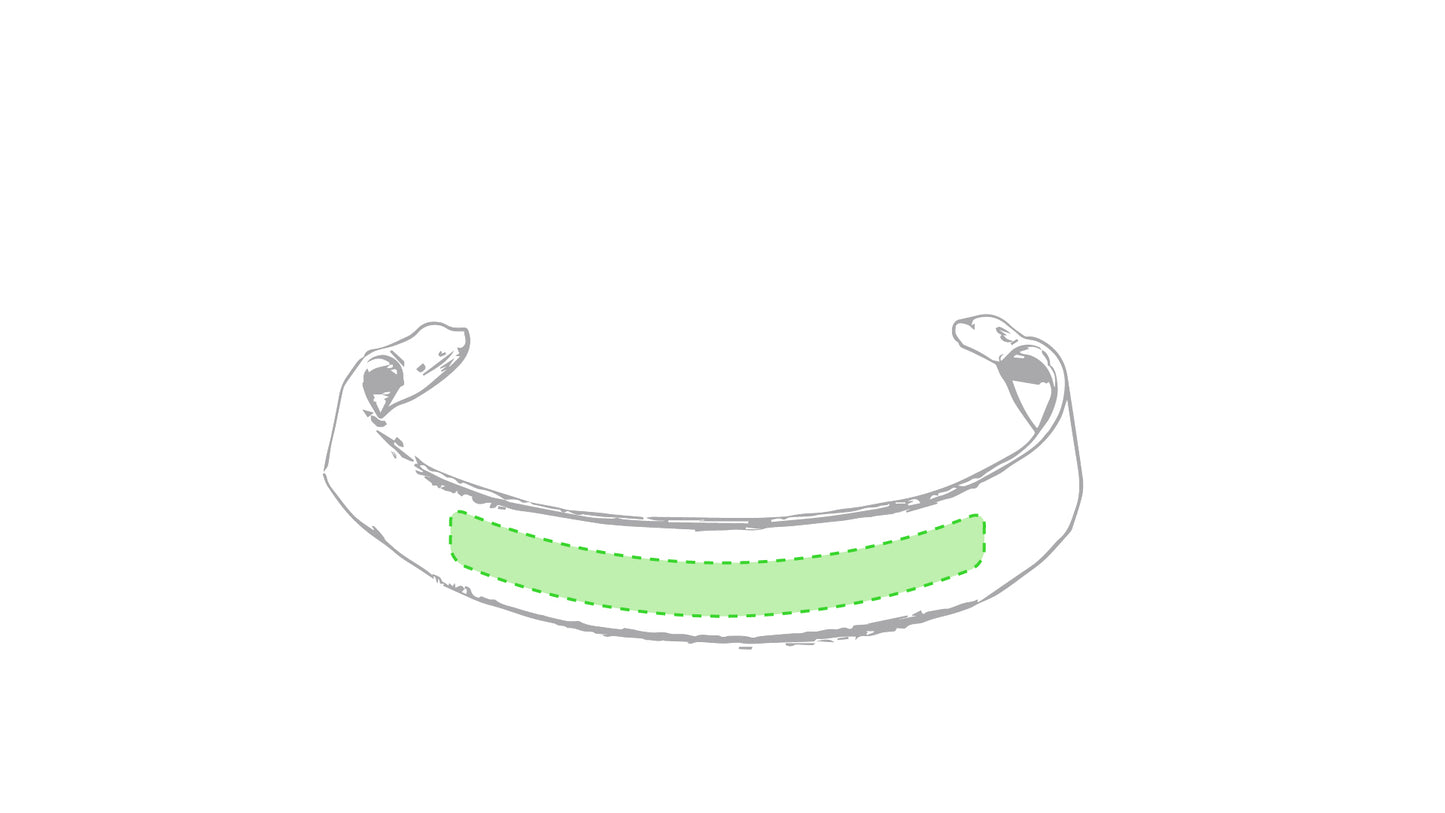 Bandelette de lunettes soft confortable NAPLIN