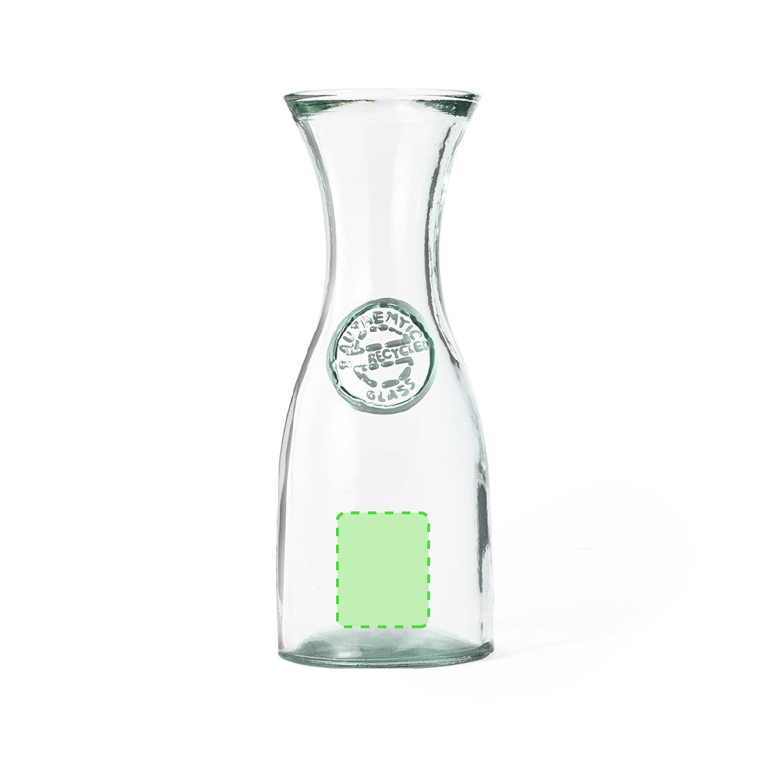 Bouteille de 800 ml en verre recyclé ZASLET