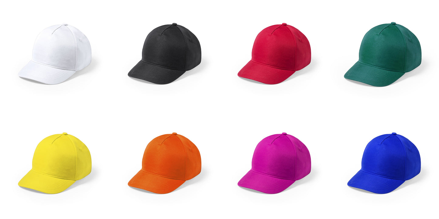 Casquette enfant à 5 panneaux 100% en microfibre/polyester MODIAK