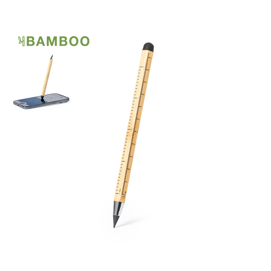 STYLO PERSONNALISABLE MULTIFONCTIONS BAMBOU 'SAURILO