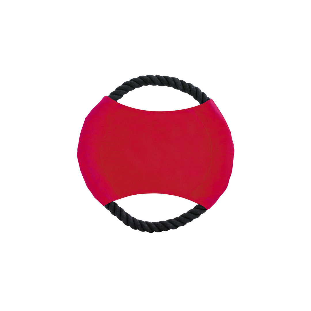 Frisbee pour animaux avec corde résistante en coton FLYBIT