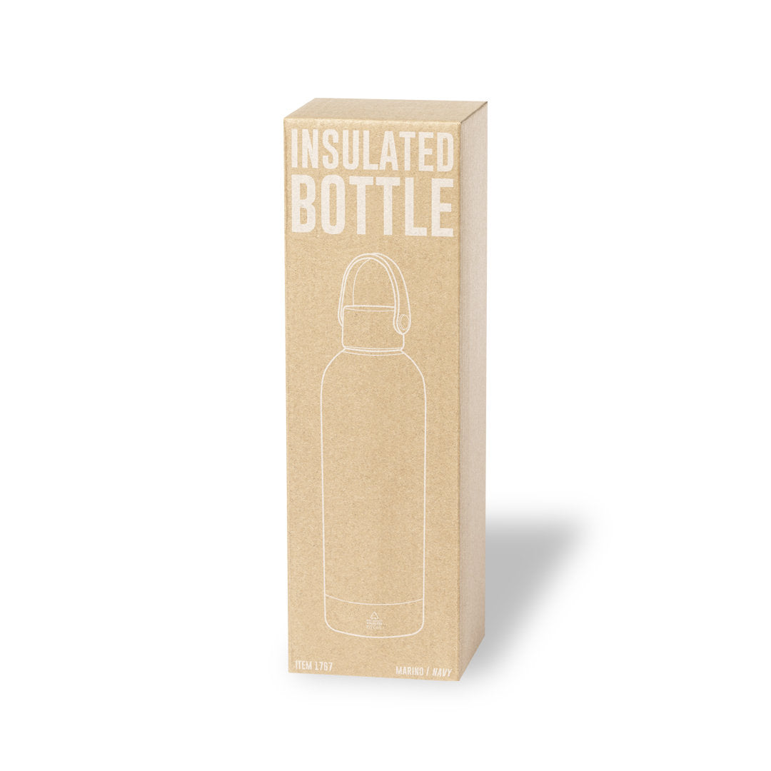 Gourde thermos 500 ml acier inoxydable recyclé BREIDY