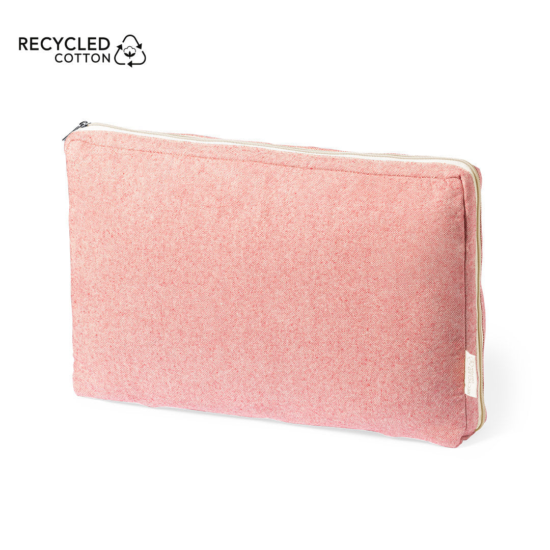 Housse pour ordinateur portable rembourré 100 % coton recyclé DRIFT