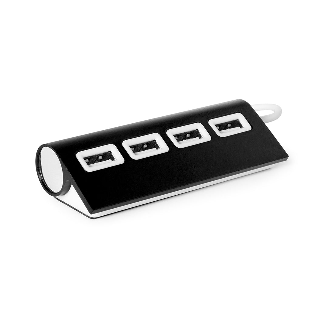 Hub usb en aluminium WEEPER noir