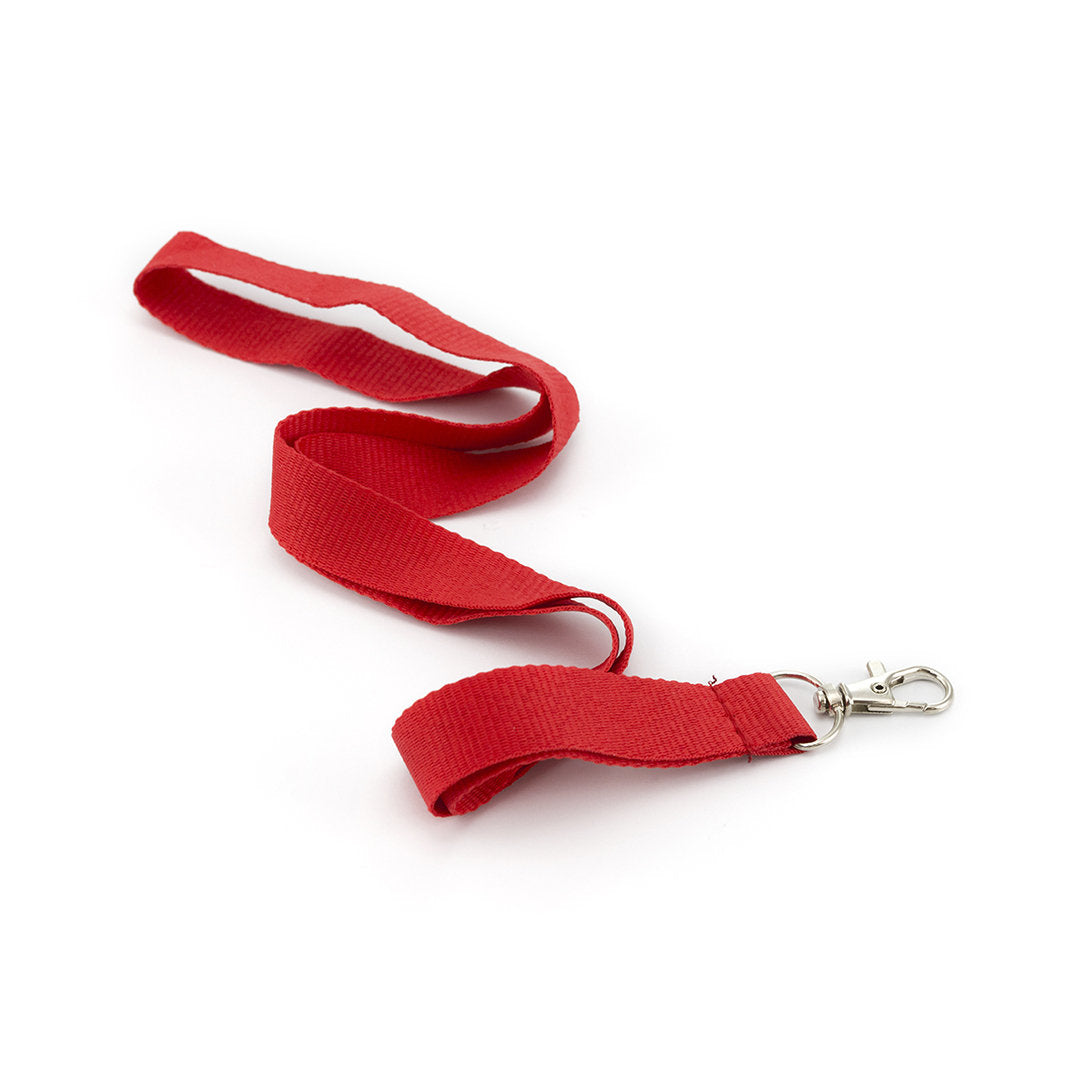 Lanyard en polyester avec mousqueton métal NECK