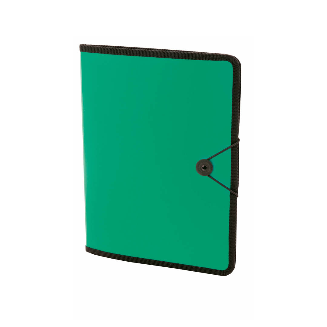 Porte-Documents Jenzi Permis De Pêche Vert A4 3 Trous – Étui Papiers Pêche