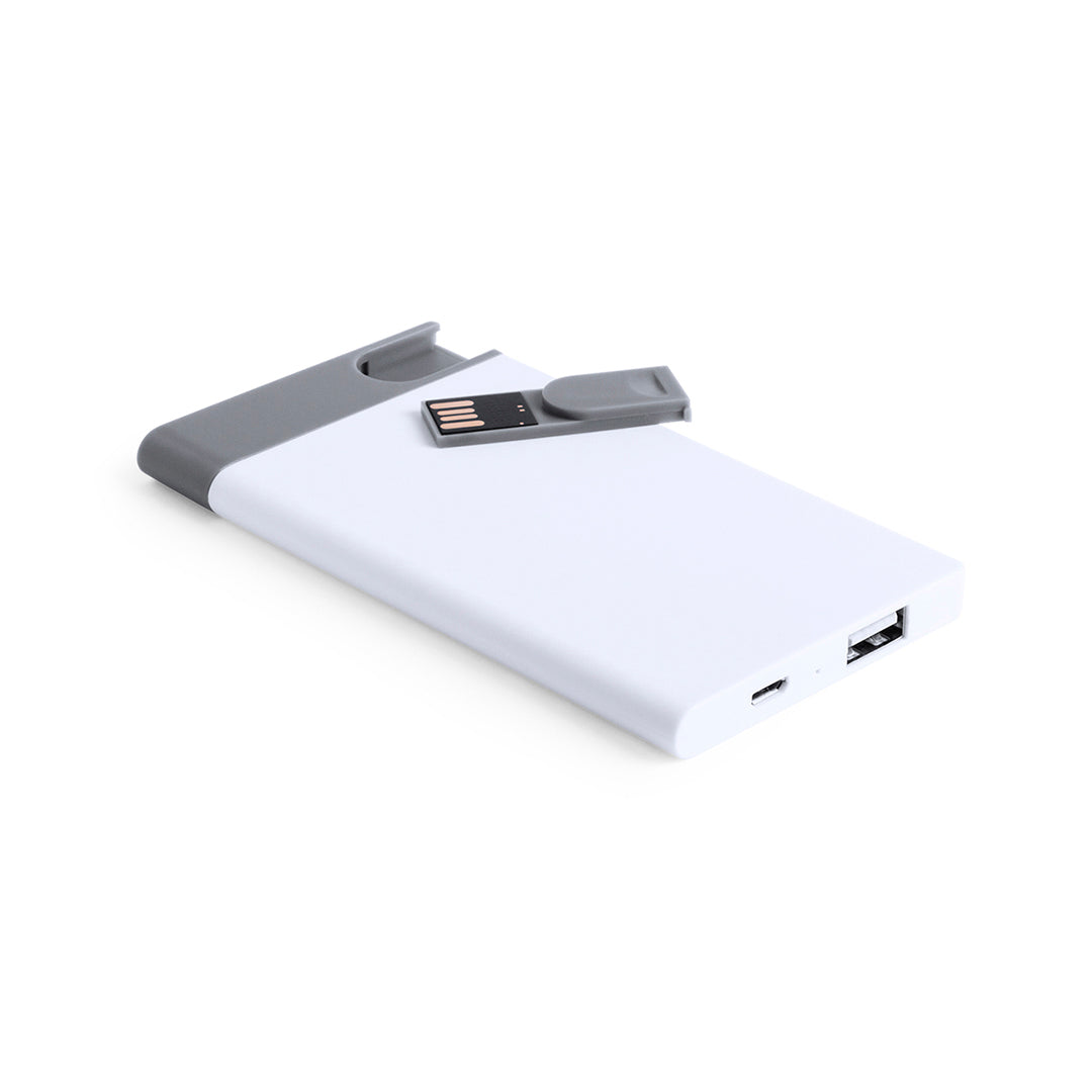Power Bank 2500 mAh avec clé usb 8gb inclus SPENCER