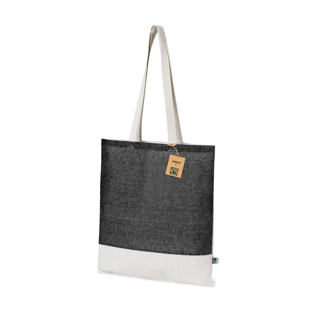 Sac 100% coton de 140g/m2 ANNET FAIRTRADE