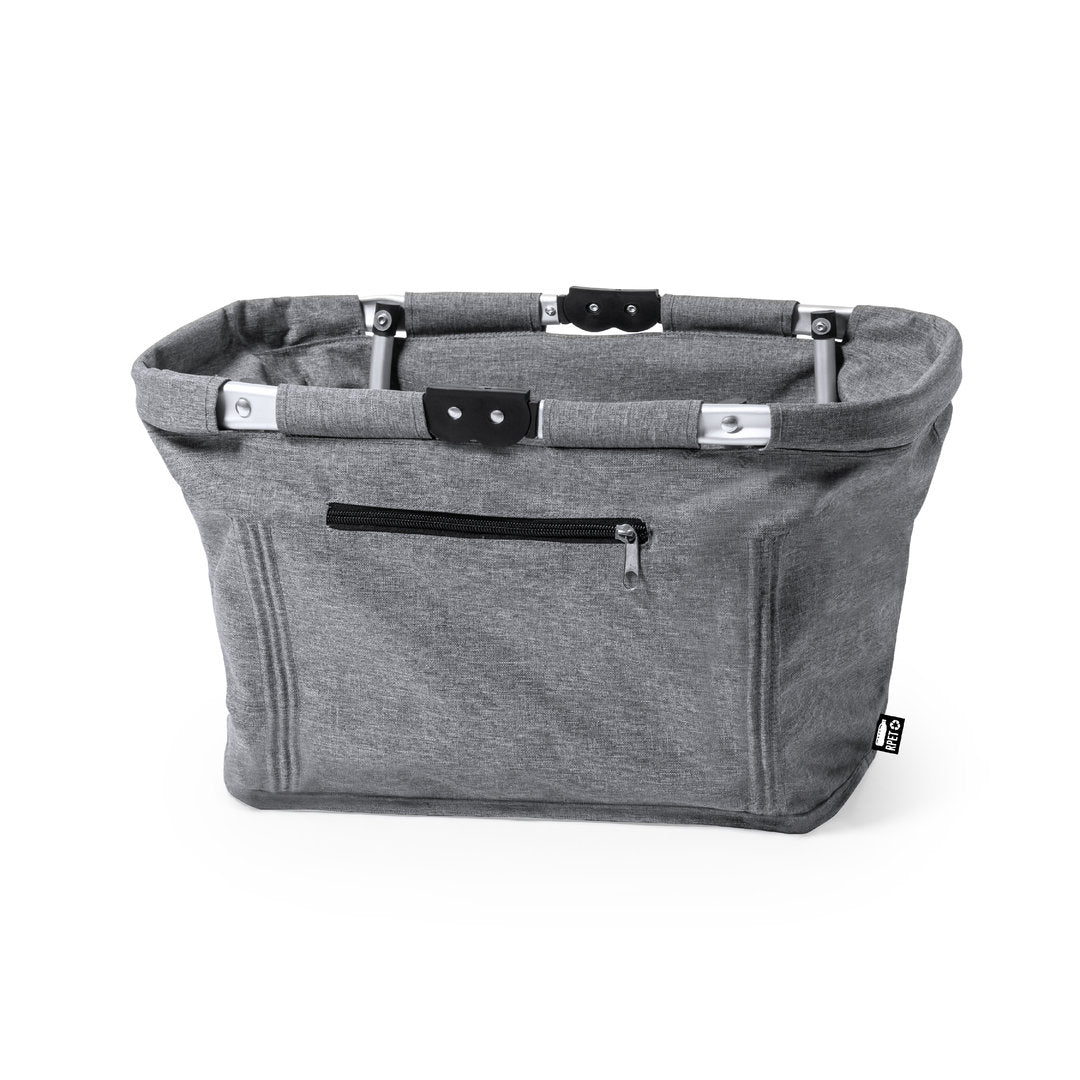 Sac pliable aluminium avec sangle velcro assortie DOROTHY