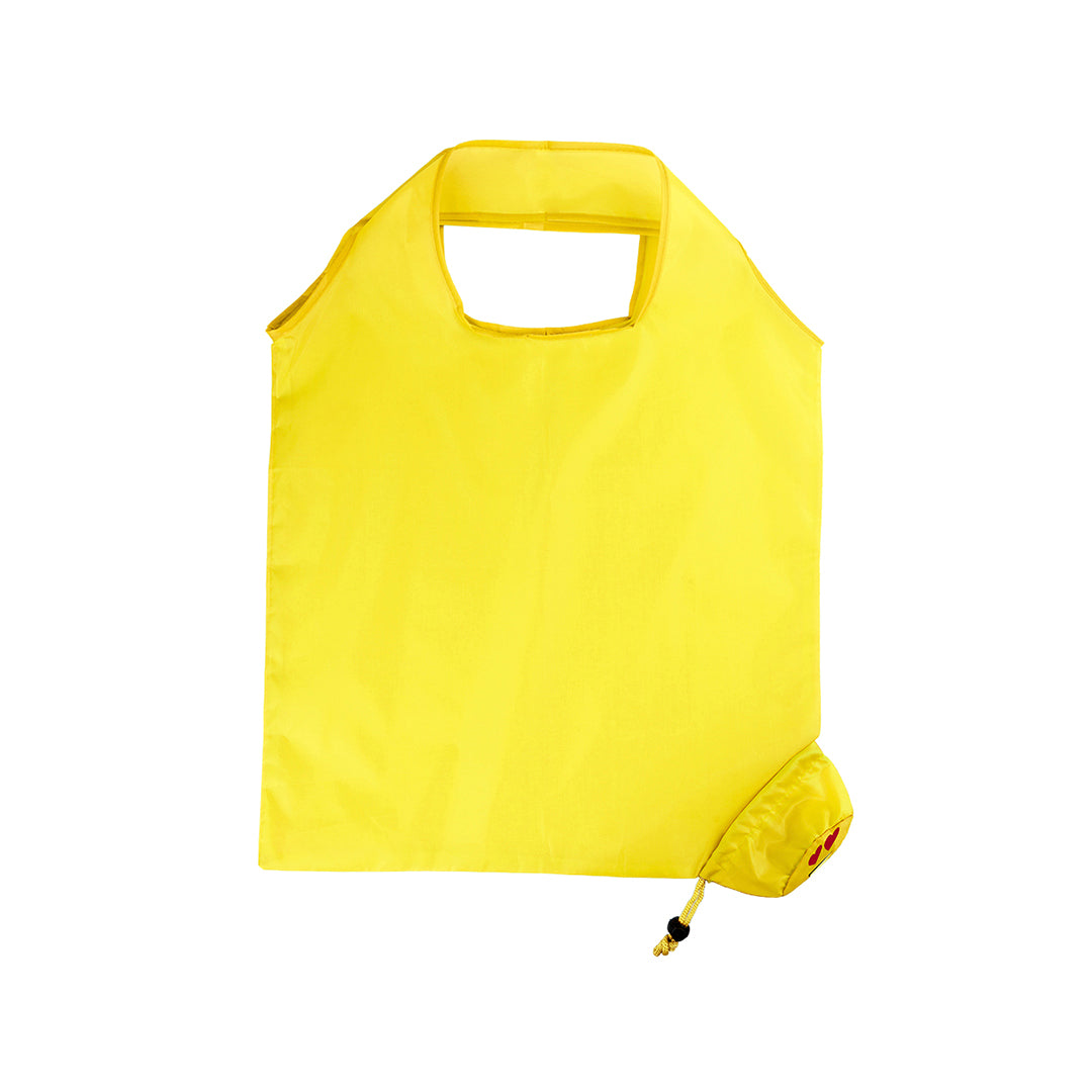 sac en forme demoji Fabriqué en polyester 190T durable, garantissant résistance et longévité.