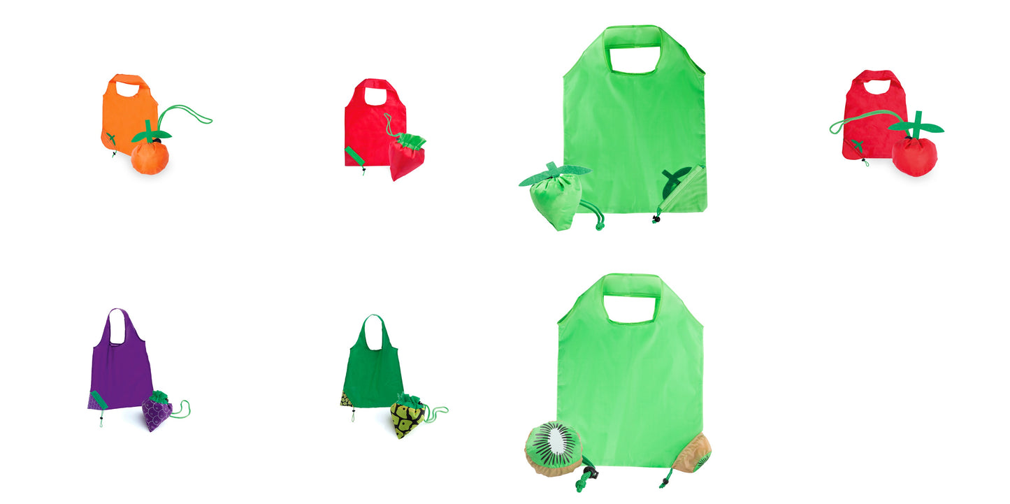 Sac pliable en forme de fruits polyester CORNI