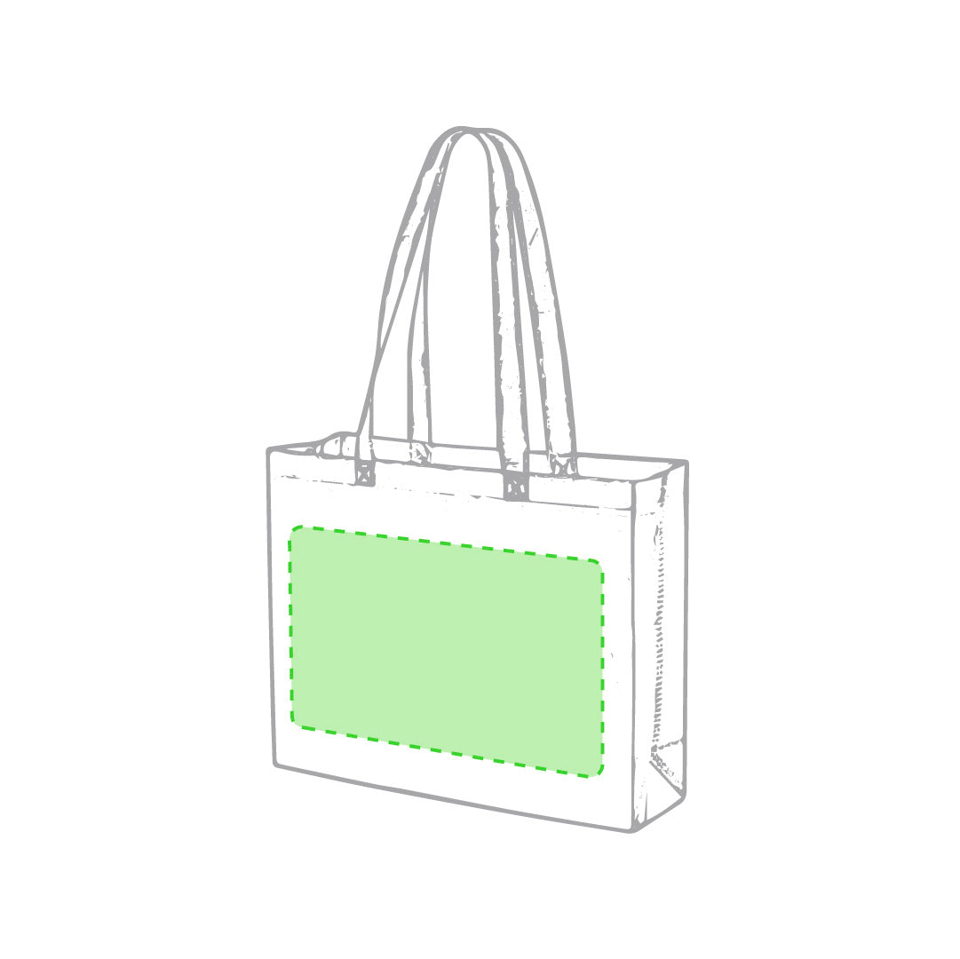 Sac réutilisable 80g/m2 anses 70 cm BAYSON