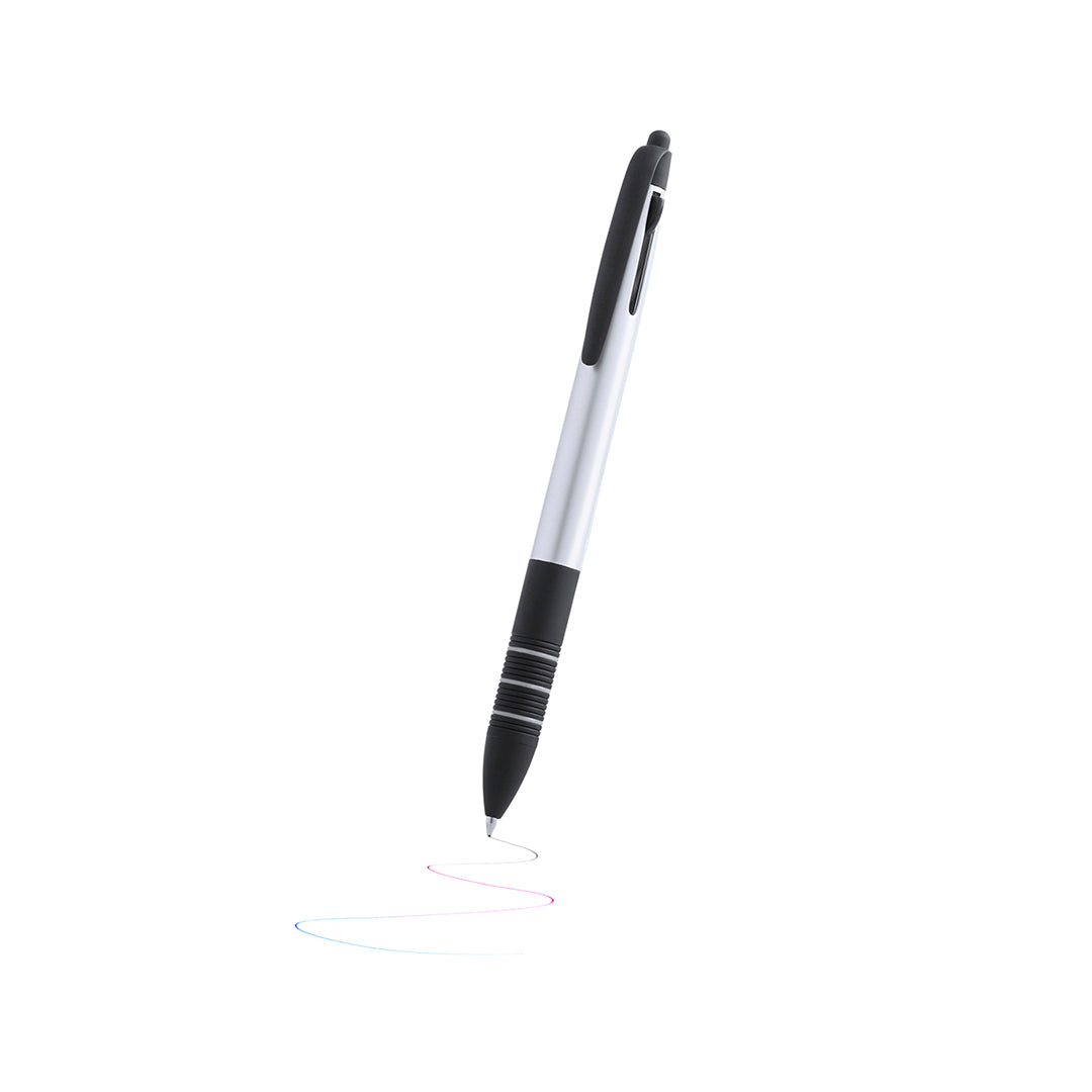 Stylo 3 en 1 avec bouton poussoir BETS