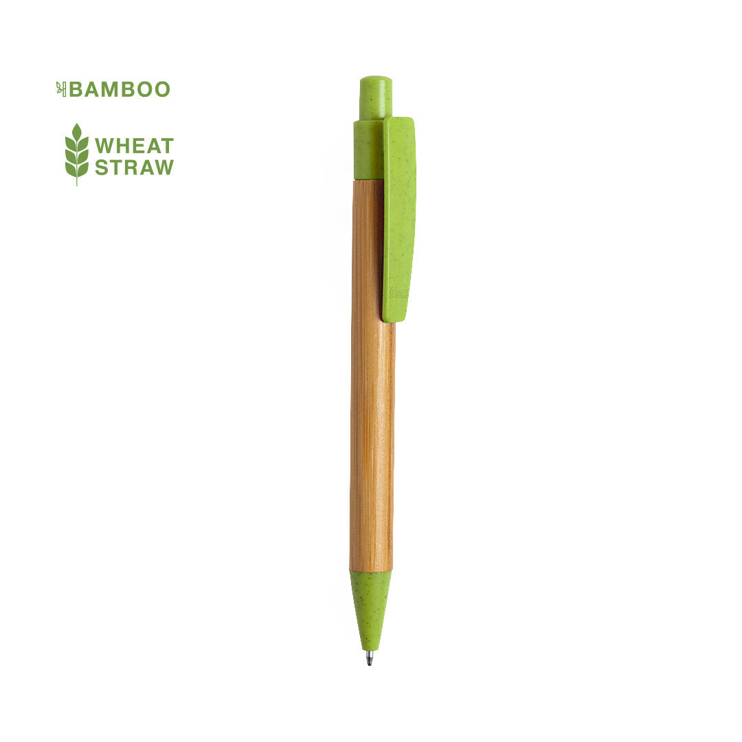 Stylo à bille avec corps en bambou SYDOR