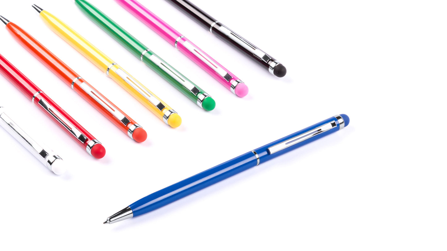 Stylo à mécanisme rotatif en aluminium BYZAR