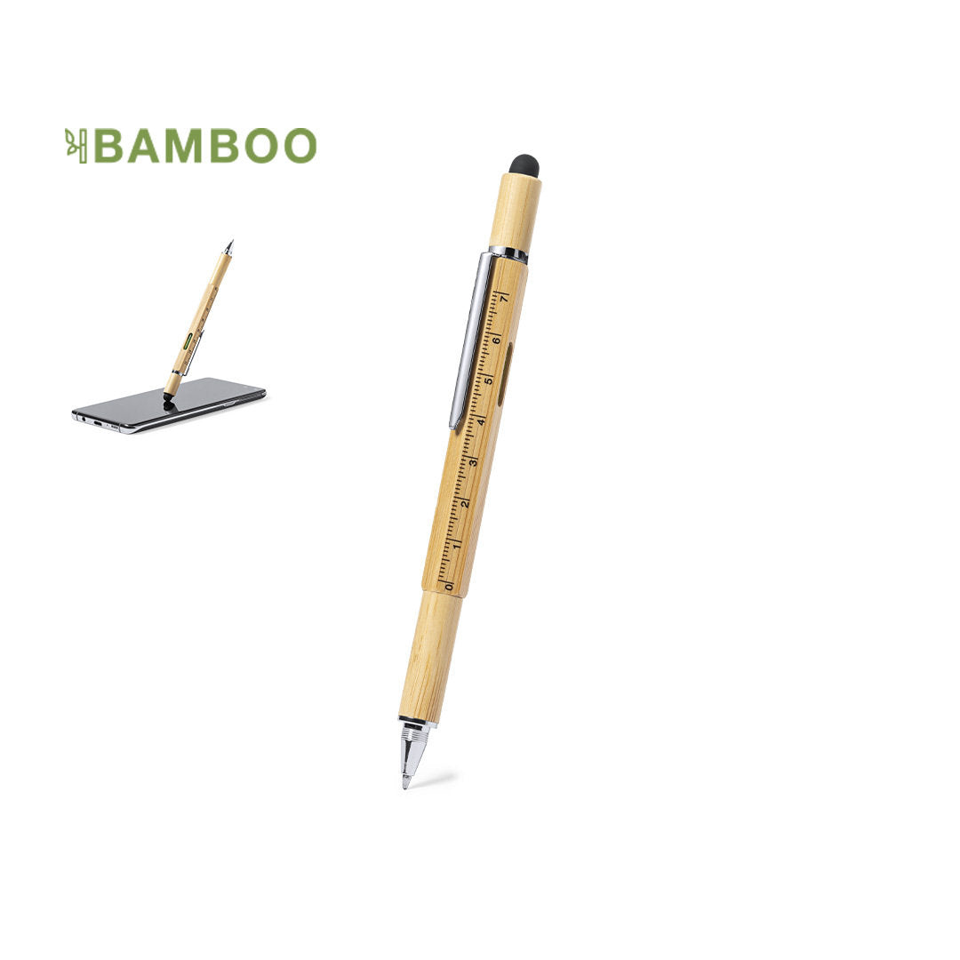 Stylo multifonction en bambou RAKARS