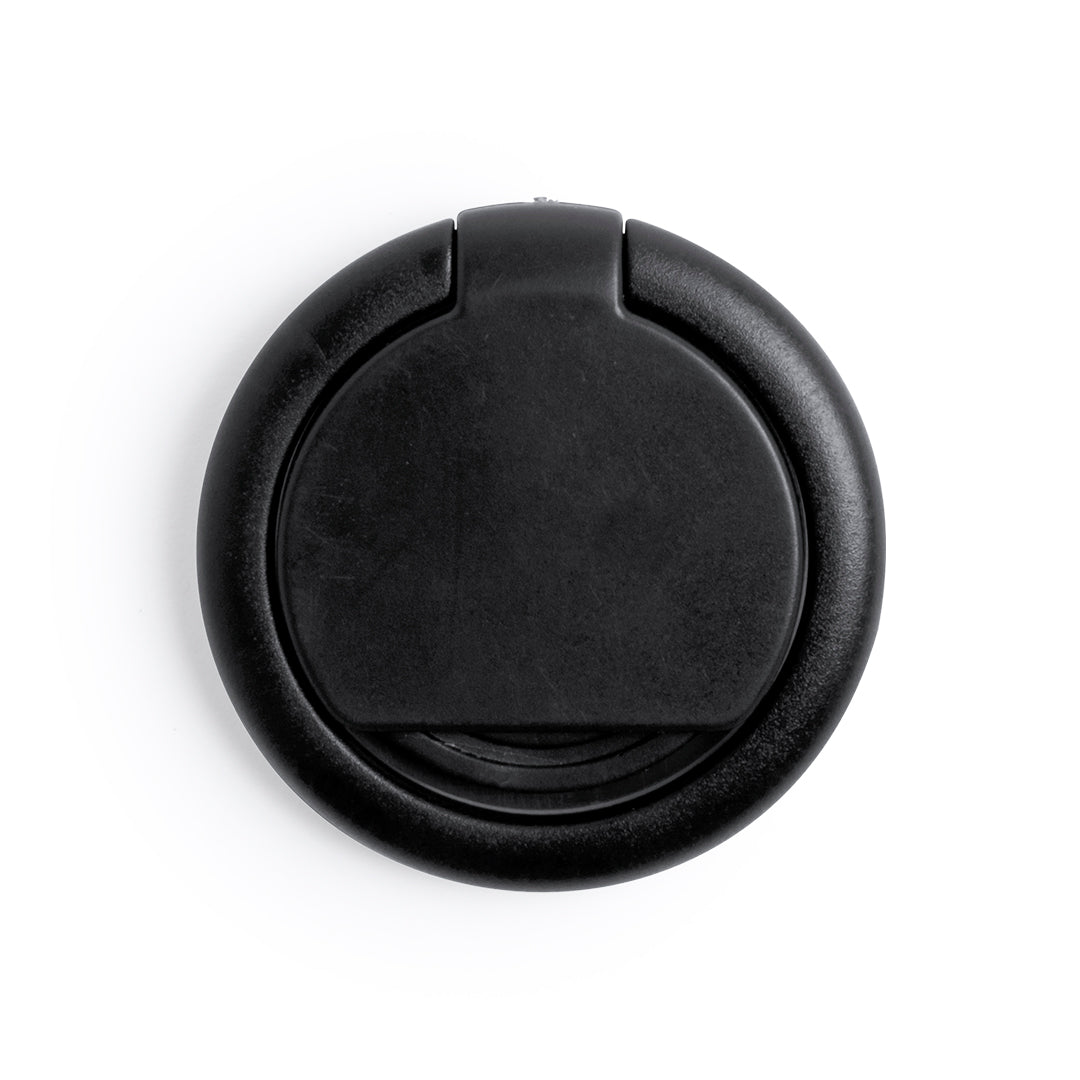 Support avec partie adhésive pour smartphones avec anneau pour doigt QUITON