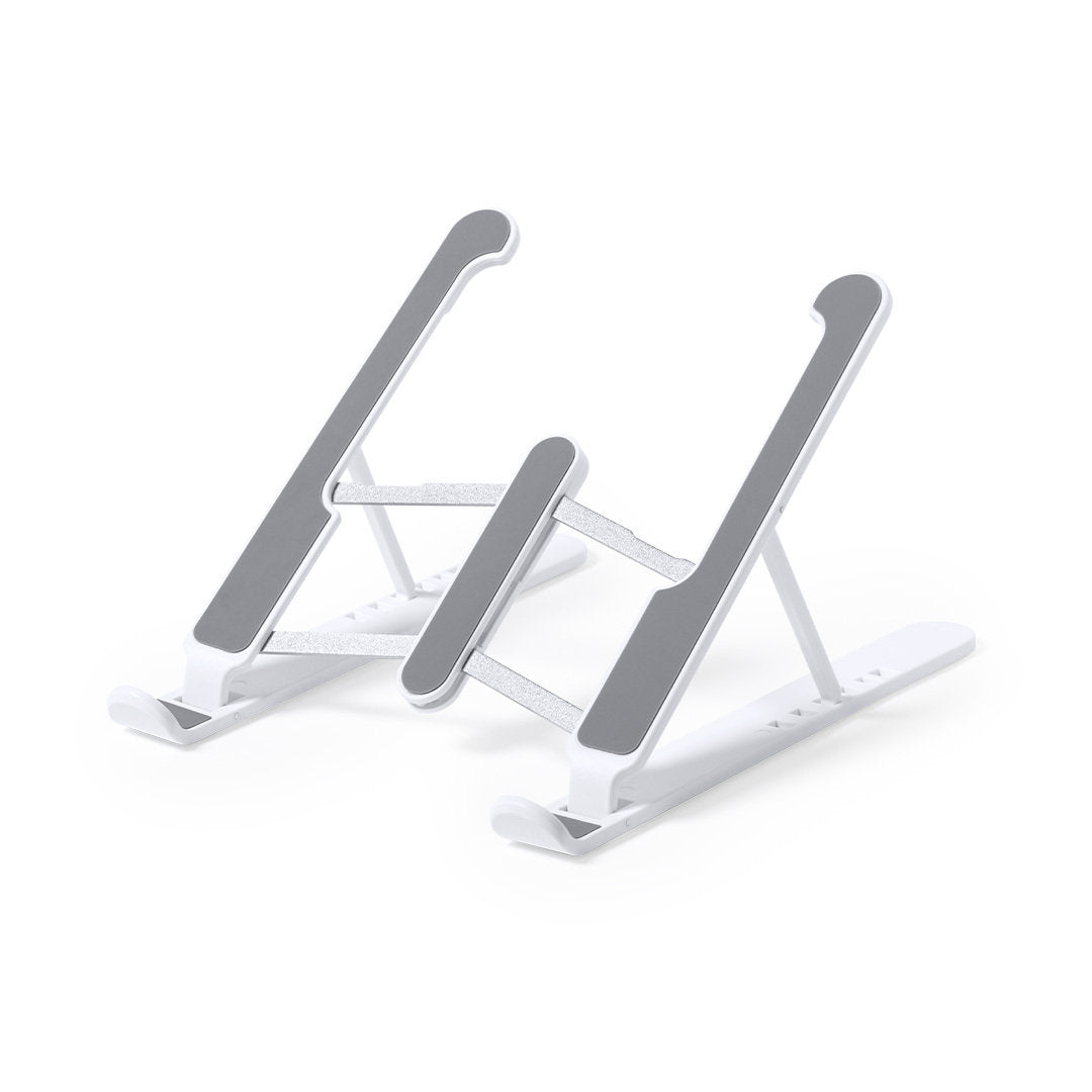 Support d'ordinateur portable pliable avec un étui suédine HALOM