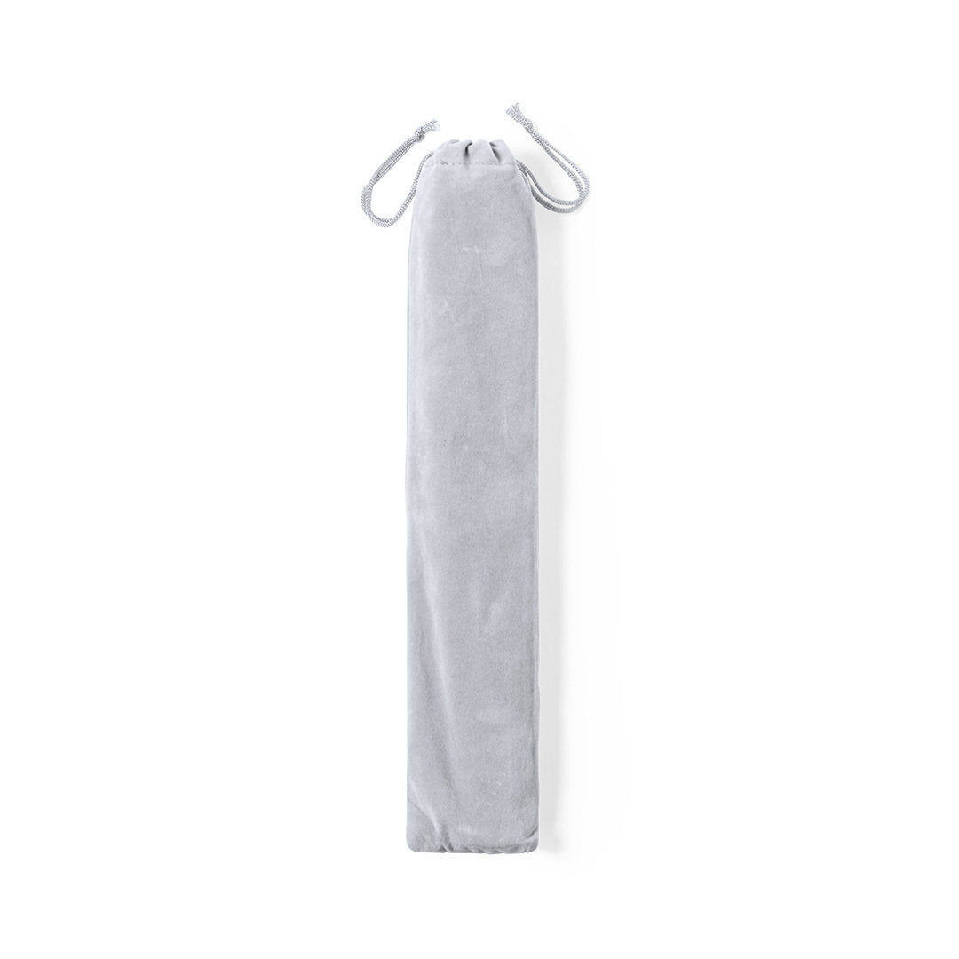 Support d'ordinateur portable pliable en aluminium avec étui suédine MORLON