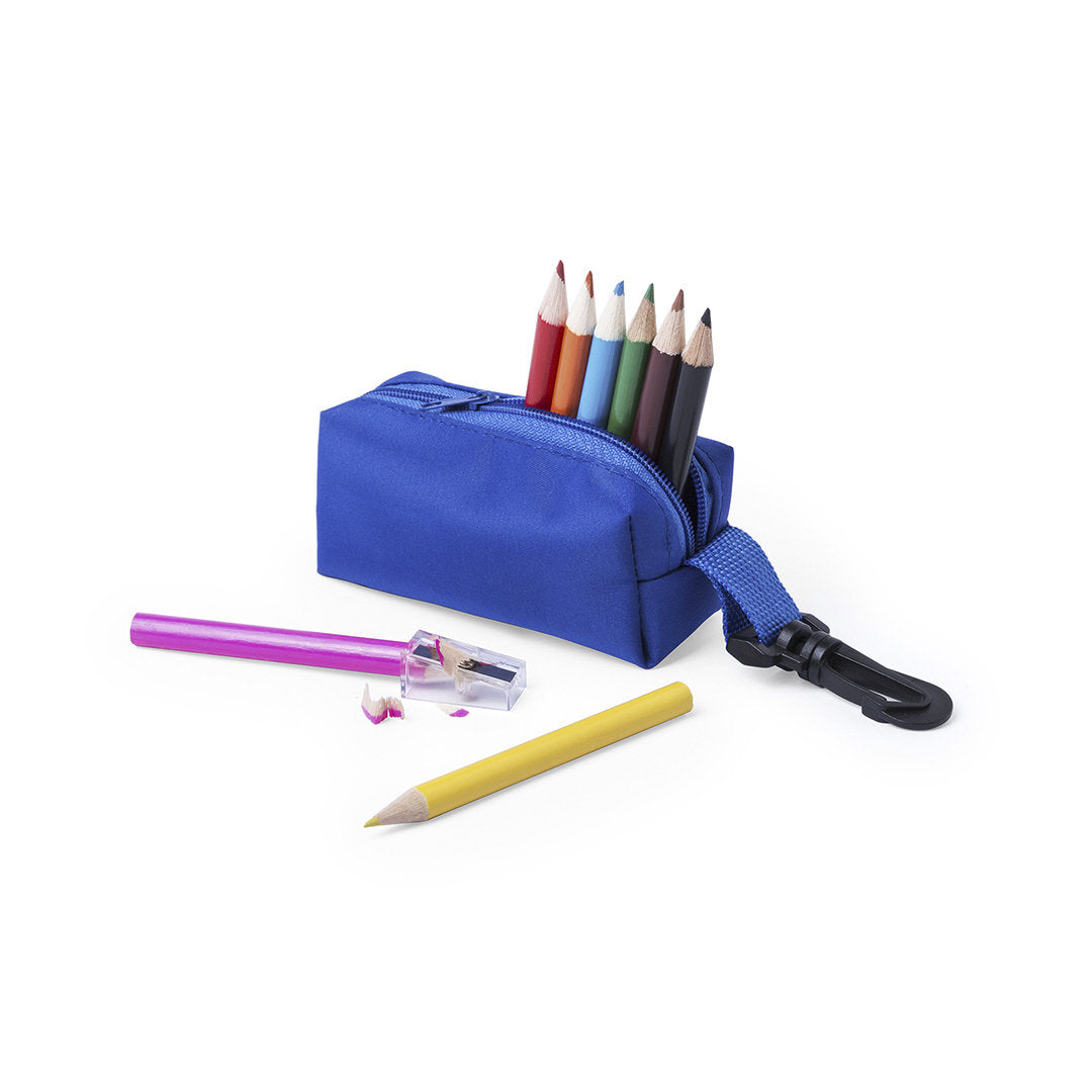 Trousse en polyester avec zip assorti MIGAL