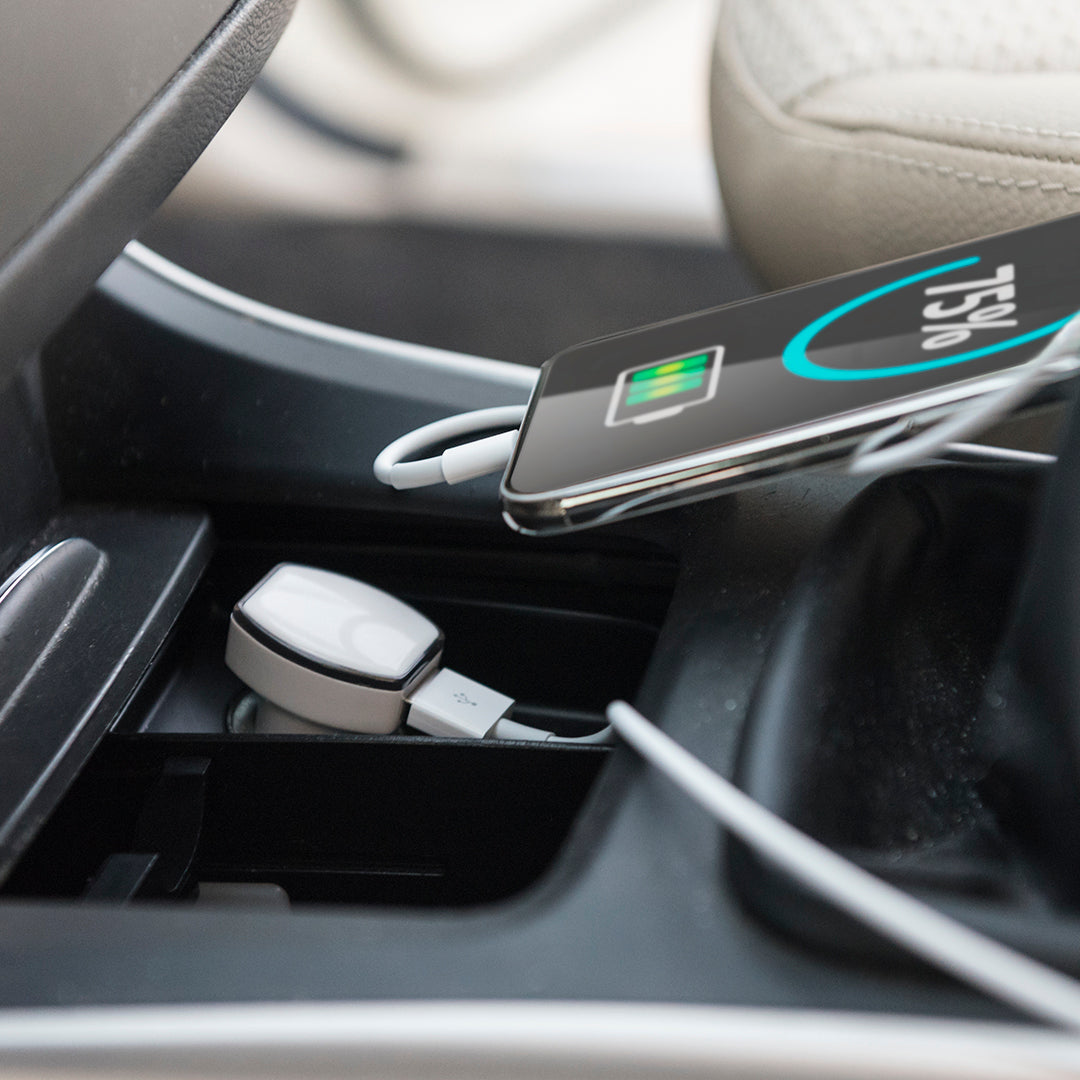Chargeur USB allume cigare avec traqueur GPS BRETER voiture personnalisable