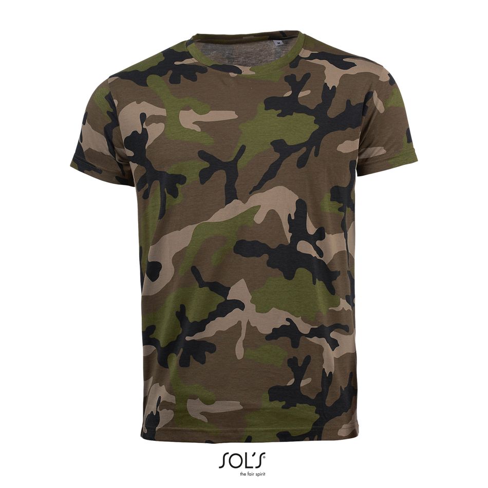TEE-SHIRT CAMO MEN