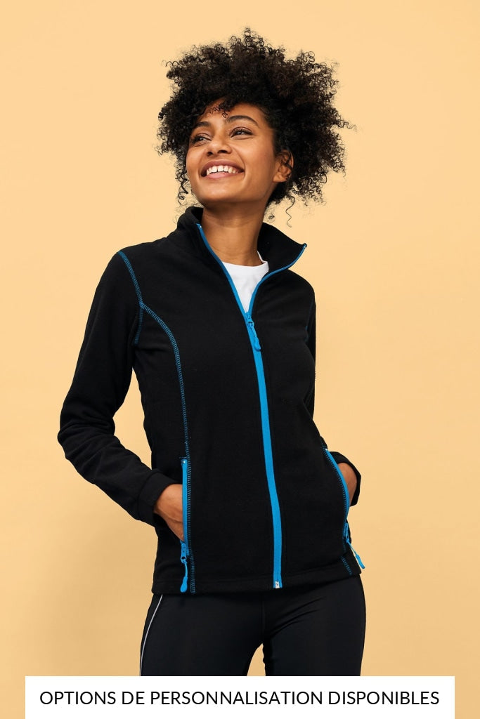 Veste De Ski Femme Geena II V3 Beige, noir et blanc MCKINLEY Veste De Ski Femme Geena II V3 Beige, noir et blanc MCKINLEY