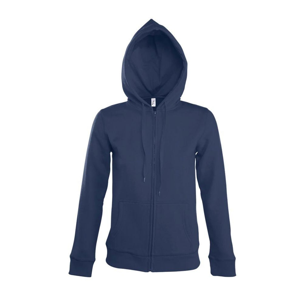 VESTE ZIPPÉE FEMME À CAPUCHE DOUBLÉE SEVEN WOMEN