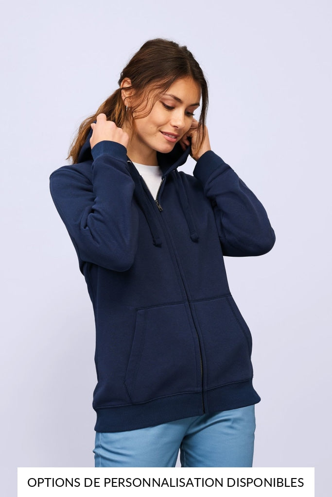 VESTE ZIPPÉE FEMME À CAPUCHE SPIKE WOMEN