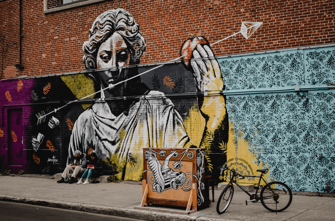journée mondiale de l art fresque au mur