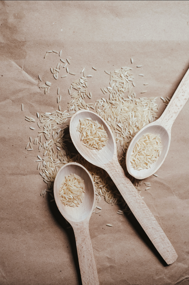 3 cuillères de riz