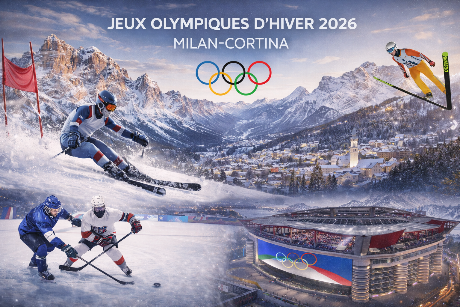 jeux olympiques d'hiver 2026 programme sites et temps forts des jo de milan cortina