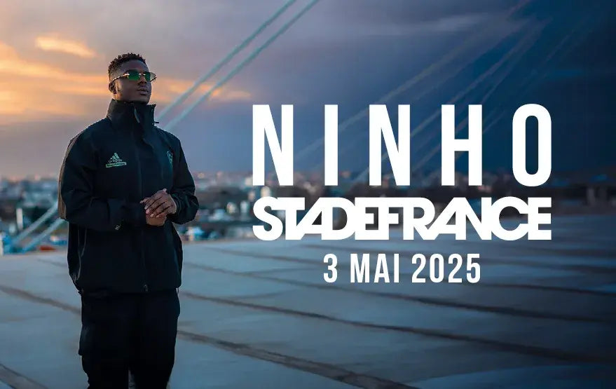 affiche officielle Ninho - stade de france 
