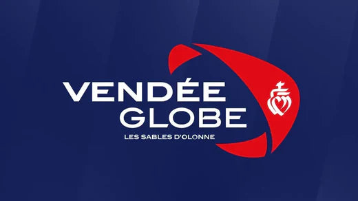 Drapeau bleu, rouge et blanc de vendée globe