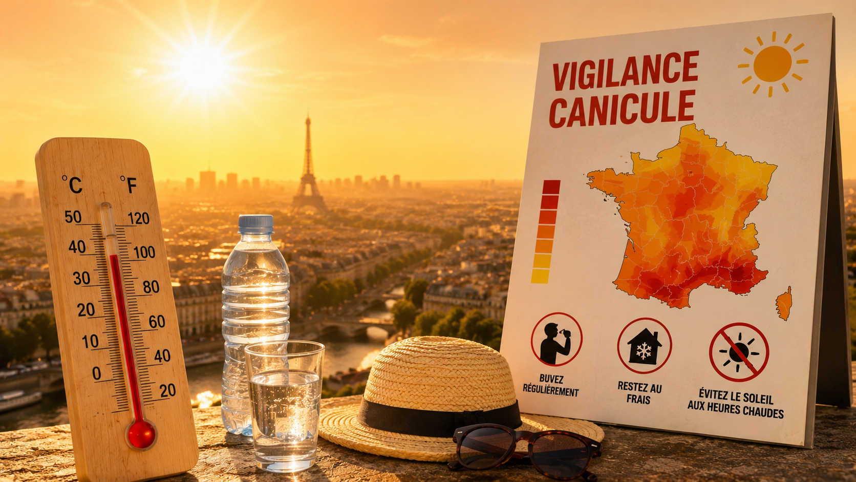alerte canicule a paris