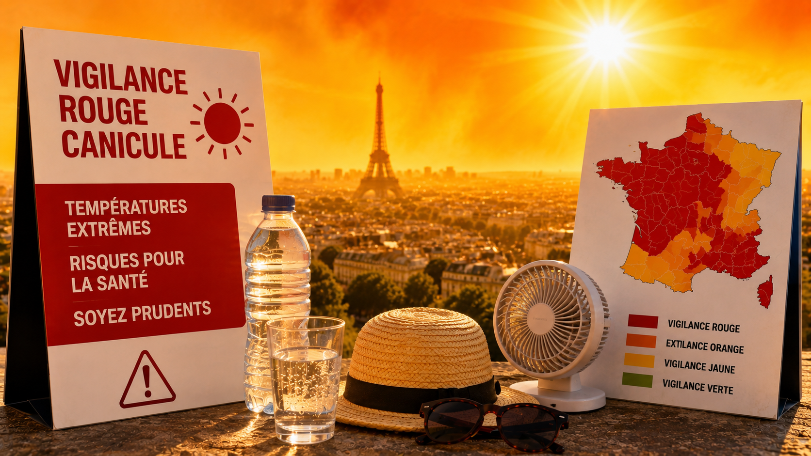 alerte canicule sur paris