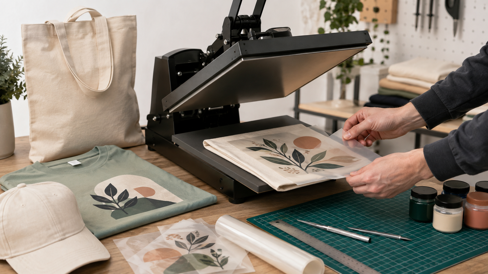 atelier de flocage botanique creatif