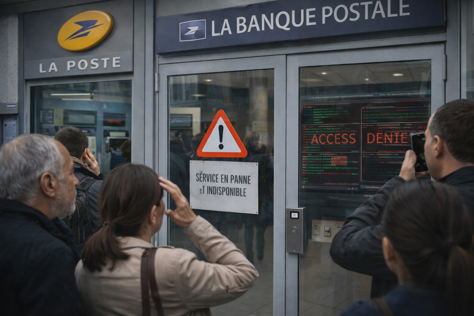 banque postale pannes cyberattaques et perturbations