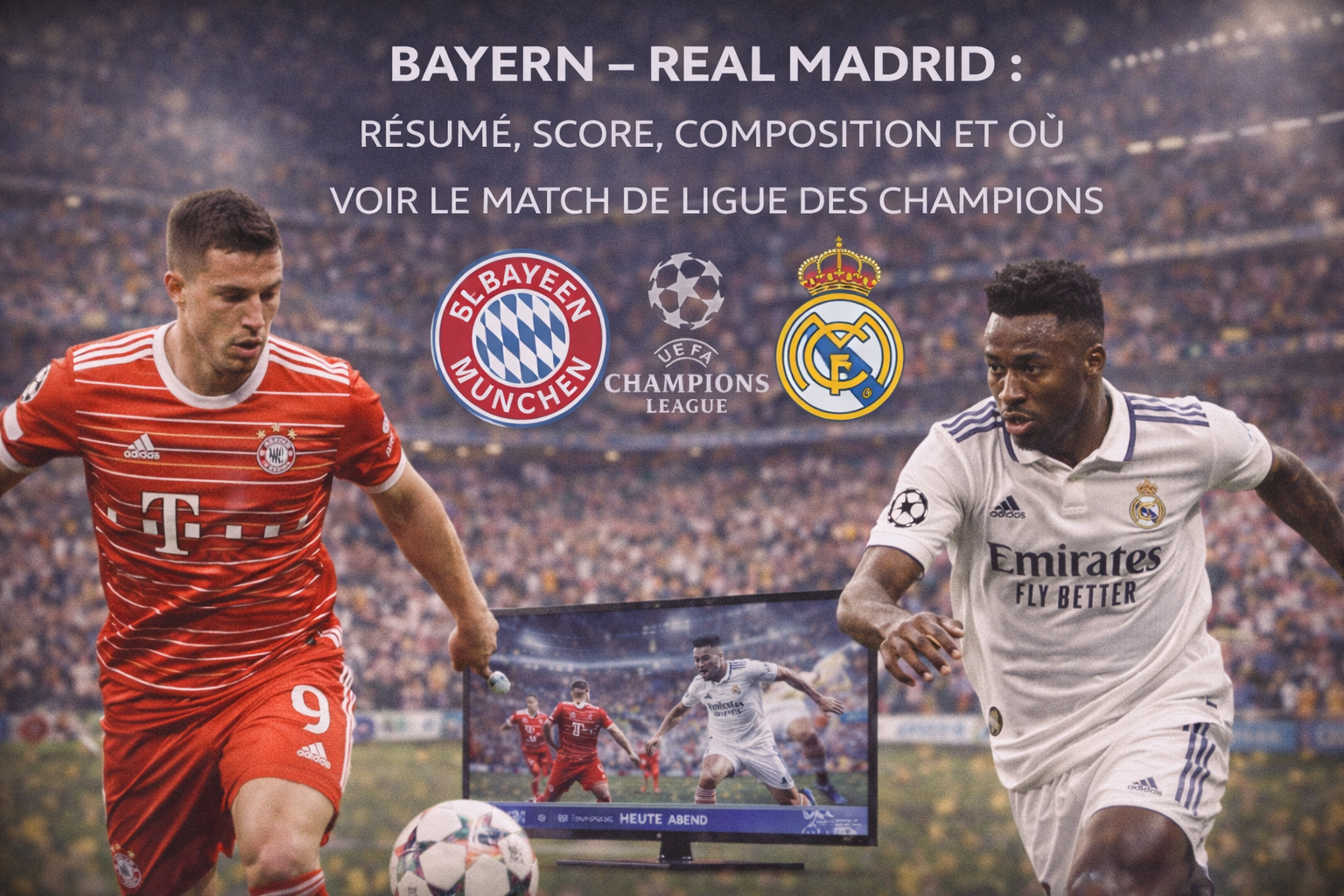 bayern munich vs real madrid en ligue des champions